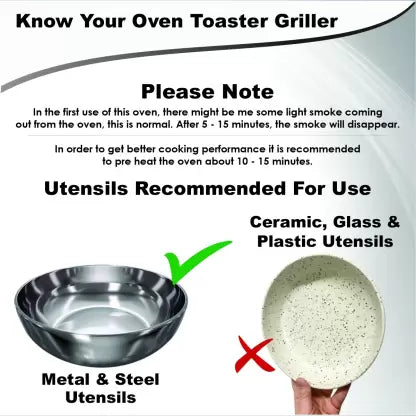 Inalsa 30-Litre Master Chef 30 SSRC Oven Toaster Grill (OTG)  (Black, Silver) Inalsa 30-Litre Master Chef 30 SSRC Oven Toaster Grill (OTG)  (Black, Silver)